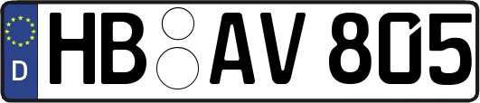 HB-AV805