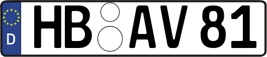 HB-AV81