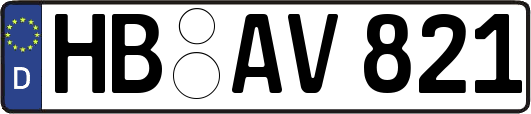 HB-AV821