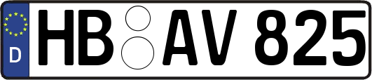 HB-AV825