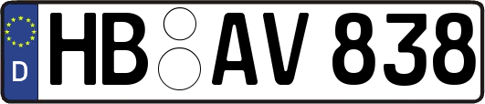 HB-AV838