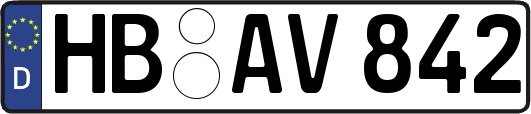 HB-AV842