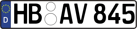 HB-AV845