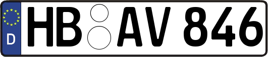 HB-AV846
