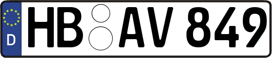 HB-AV849