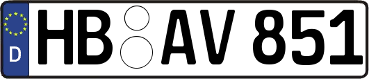 HB-AV851