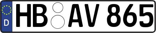 HB-AV865