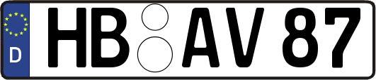 HB-AV87