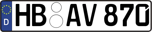 HB-AV870