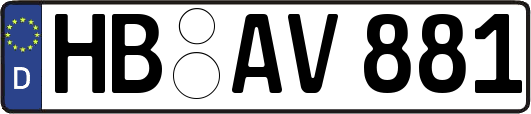 HB-AV881