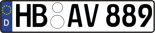 HB-AV889