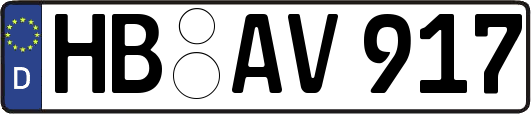 HB-AV917