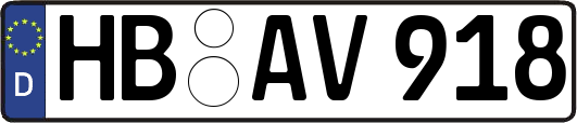 HB-AV918
