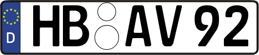 HB-AV92