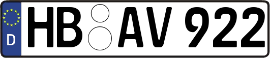 HB-AV922
