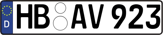 HB-AV923