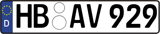 HB-AV929