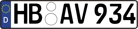 HB-AV934