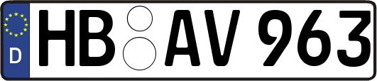 HB-AV963