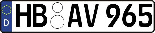 HB-AV965