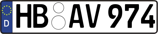 HB-AV974