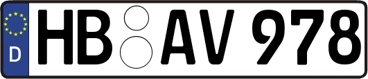 HB-AV978