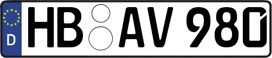HB-AV980