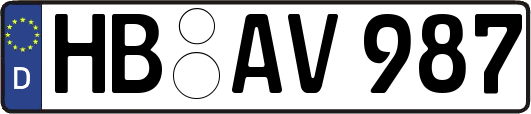HB-AV987