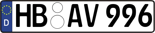 HB-AV996