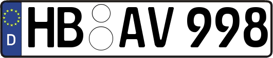 HB-AV998