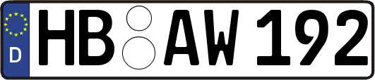 HB-AW192