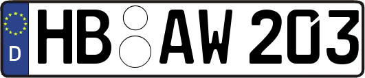 HB-AW203