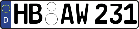 HB-AW231