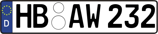 HB-AW232