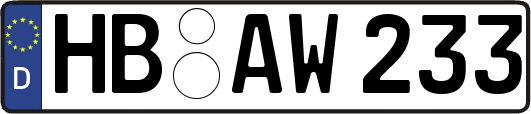HB-AW233