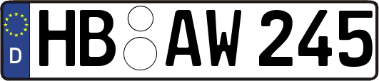 HB-AW245