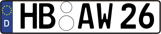 HB-AW26