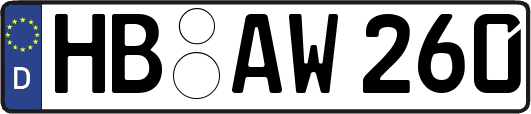 HB-AW260