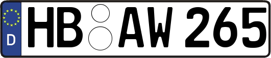 HB-AW265