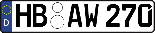 HB-AW270