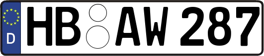 HB-AW287
