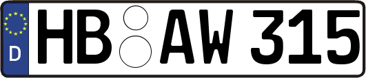 HB-AW315