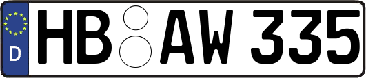 HB-AW335