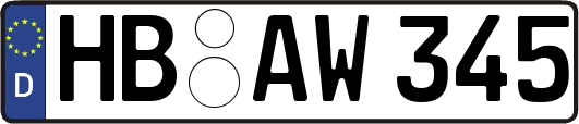 HB-AW345