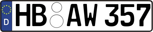 HB-AW357