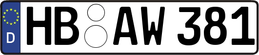 HB-AW381
