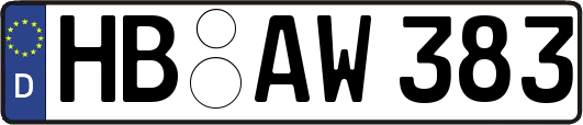 HB-AW383
