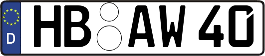 HB-AW40