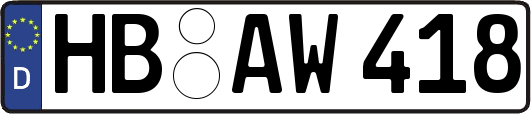 HB-AW418