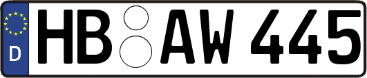 HB-AW445